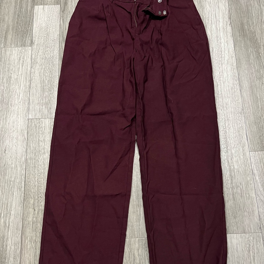 A New Day Maroon Trousers